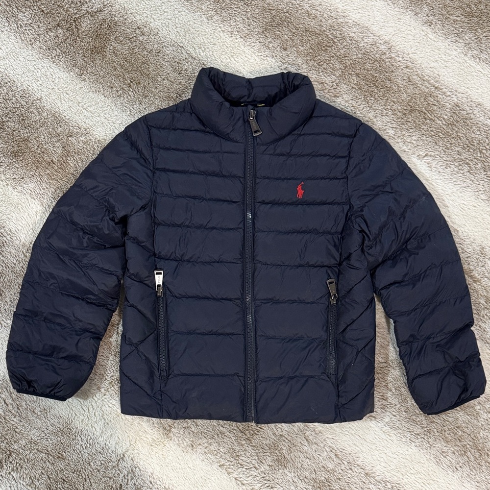 Polo by Ralph Lauren Kids Dark Blue Puffer Coat
